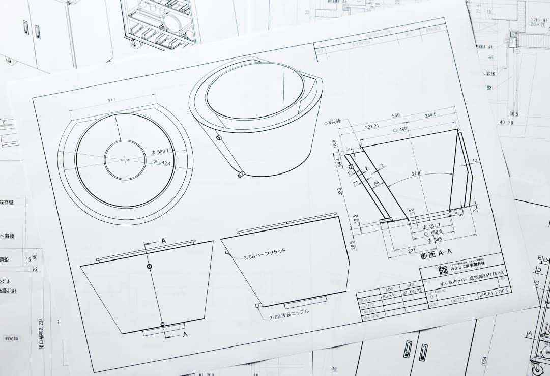 CAD（2D、3D）/CAM図面